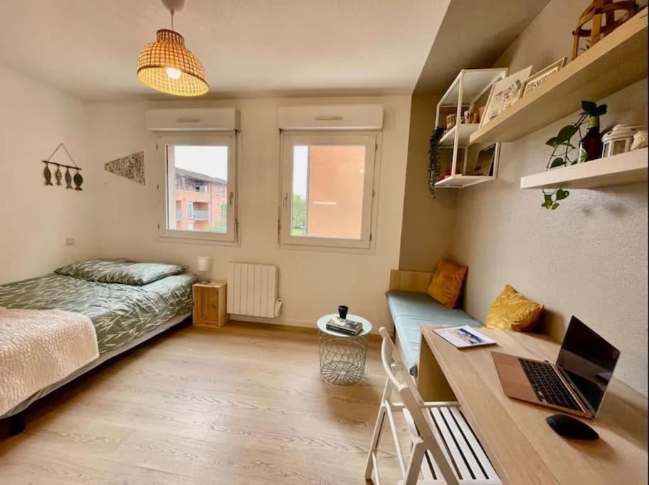 Studio Orchidee - Metro Arenes - Hopital A 5 Mn Leilighet Toulouse Eksteriør bilde